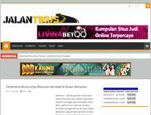 Tablet Screenshot of jalantikus.net